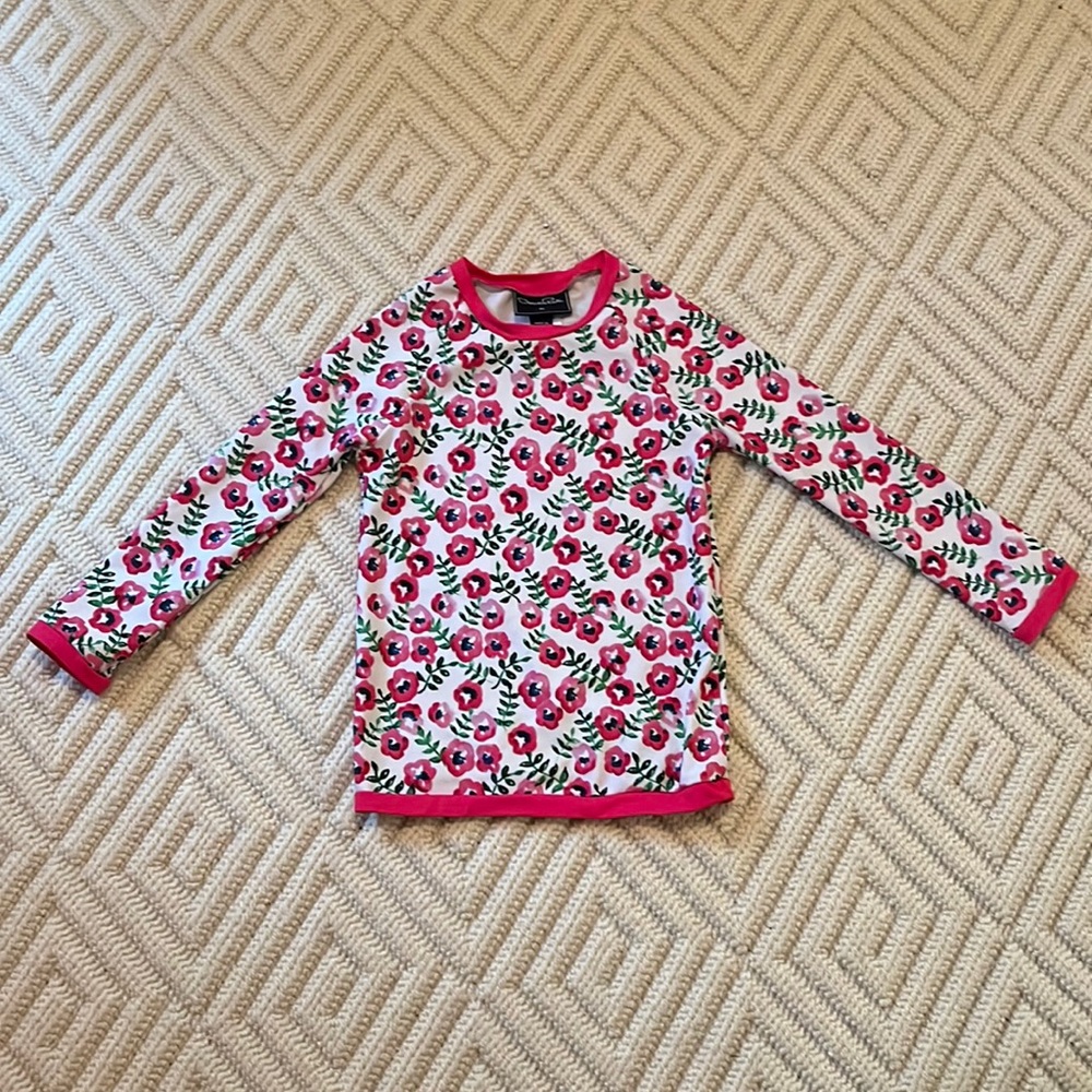Oscar De La Renta Girls Rashguard